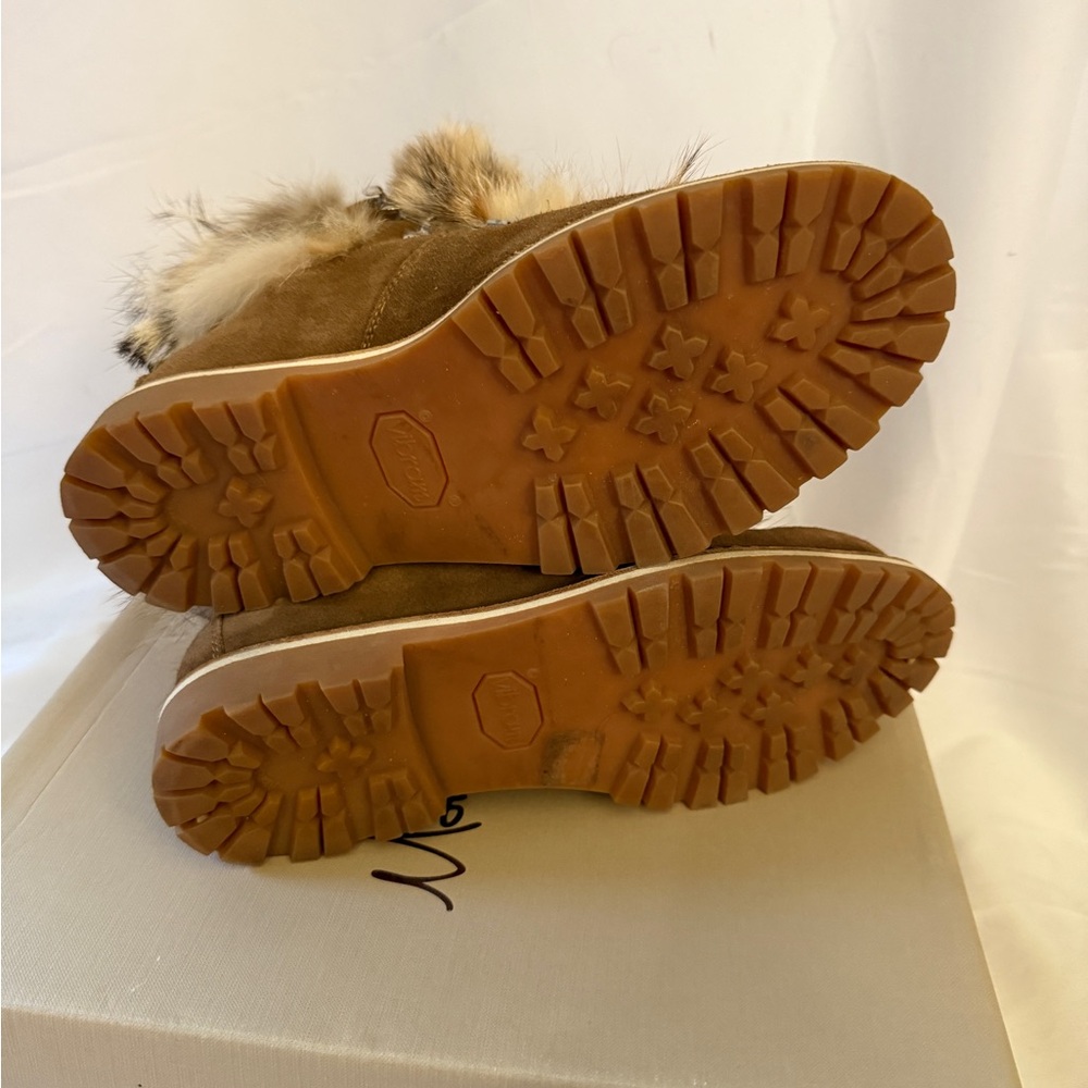 Montelliana Suede and Fur Hiking Boot - Picture 9 of 12
